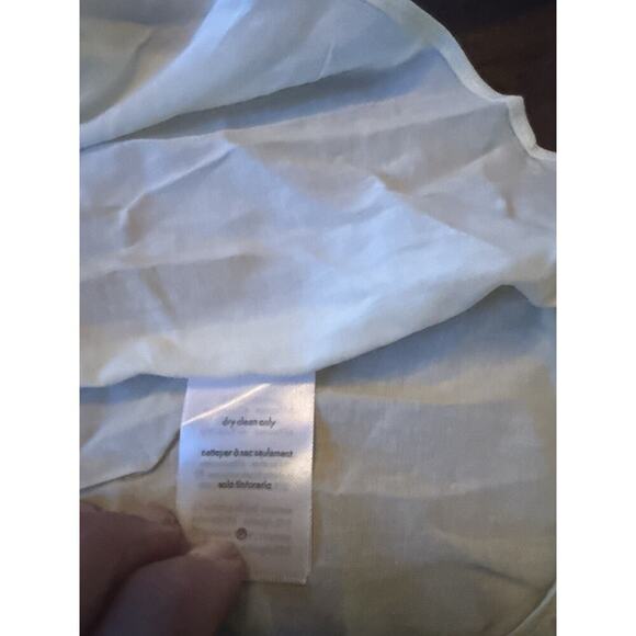 NWT WeWoreWhat Flow Triangle Cami XS Ivory Poplin Voile Lightweight Summer Top $ - Picture 6 of 9